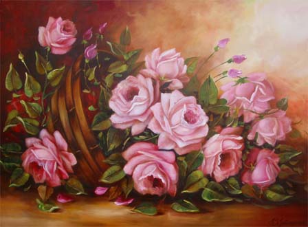 Rosas - 60 x 80 - OST - 2009